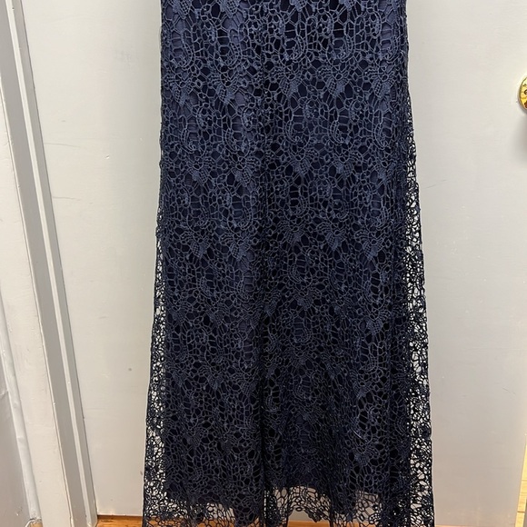 NEW Alyce Paris 6762 Two Piece Embellished Lace Gown in Cobalt Blue Size 2 - Picture 7 of 15